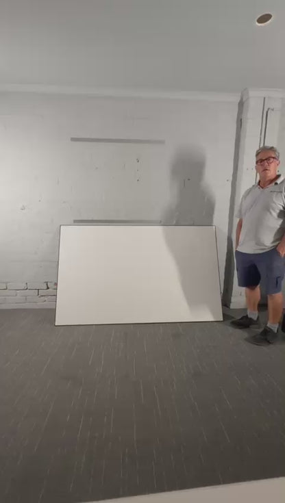 Slimline Ceramic Steel Magnetic Whiteboard