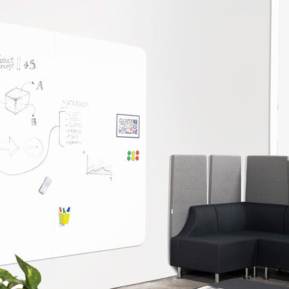 SKIN FRAMELESS CERAMIC WHITEBOARDS